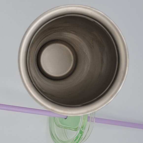 Starbucks 24 oz Cold Tumbler Stainless Double Wall Sip or Straw Lid SPRING Print - Picture 15 of 15